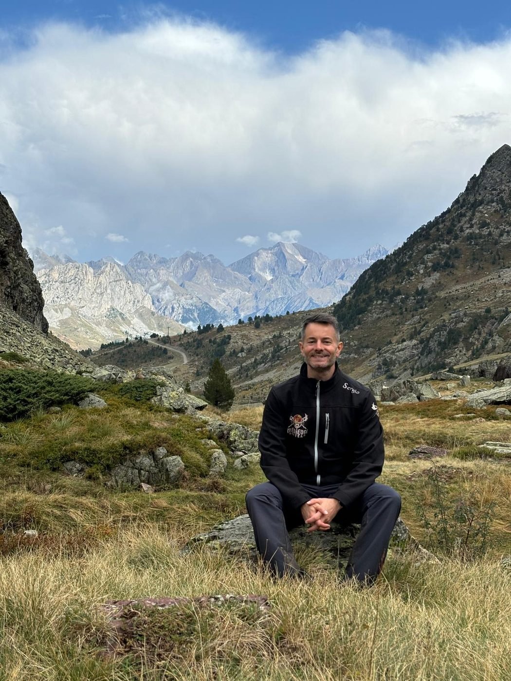 Sergio Mendieta en los Pirineos